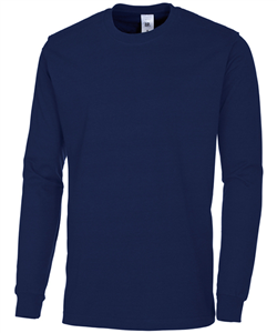 T-Shirt - unisex
<br />BP-1620 171 110 - lange mouw - nachtblauw