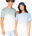 Ecologische Unisex Dip Dye T-Shirt