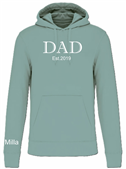 PAPA / DAD Est...
<br />Hoody biokatoen !