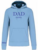 PAPA / DAD Est...
<br />Hoody biokatoen !