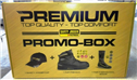 Premium schoenen - promobox 
<br />SJ - Uitverkoop