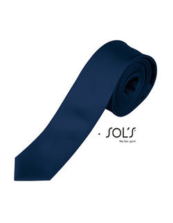 Stropdas Sol's "Slim Tie"<br />Gatsby - 5cm - Blauw