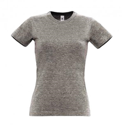 T-shirt - dames - wit
<br />Exact #E190