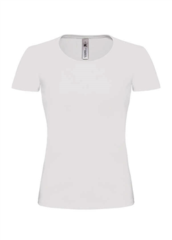 T-shirt - dames - wit<br />Exact #E190