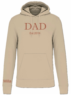 PAPA / DAD Est...
<br />Hoody biokatoen !