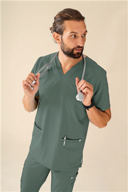 KAERE oversteektuniek heren - V-hals