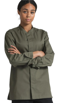 1099 Koksbuis lange mouw smart uniseks - Groen/Blauw