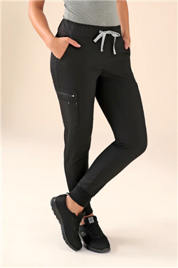 KAERE broek dames - zoom met elastische boord en beenzak