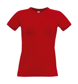 T-shirt - dames - wit
<br />Exact #E190
