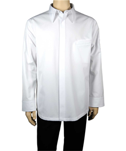 Koksvest 'unisex'
<br />Chefshirt White