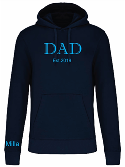 PAPA / DAD Est...
<br />Hoody biokatoen !